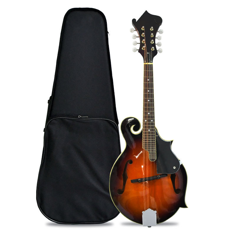 Mandolin A Style - Mandolina typu F, 8-strunowy instrument akustyczny,