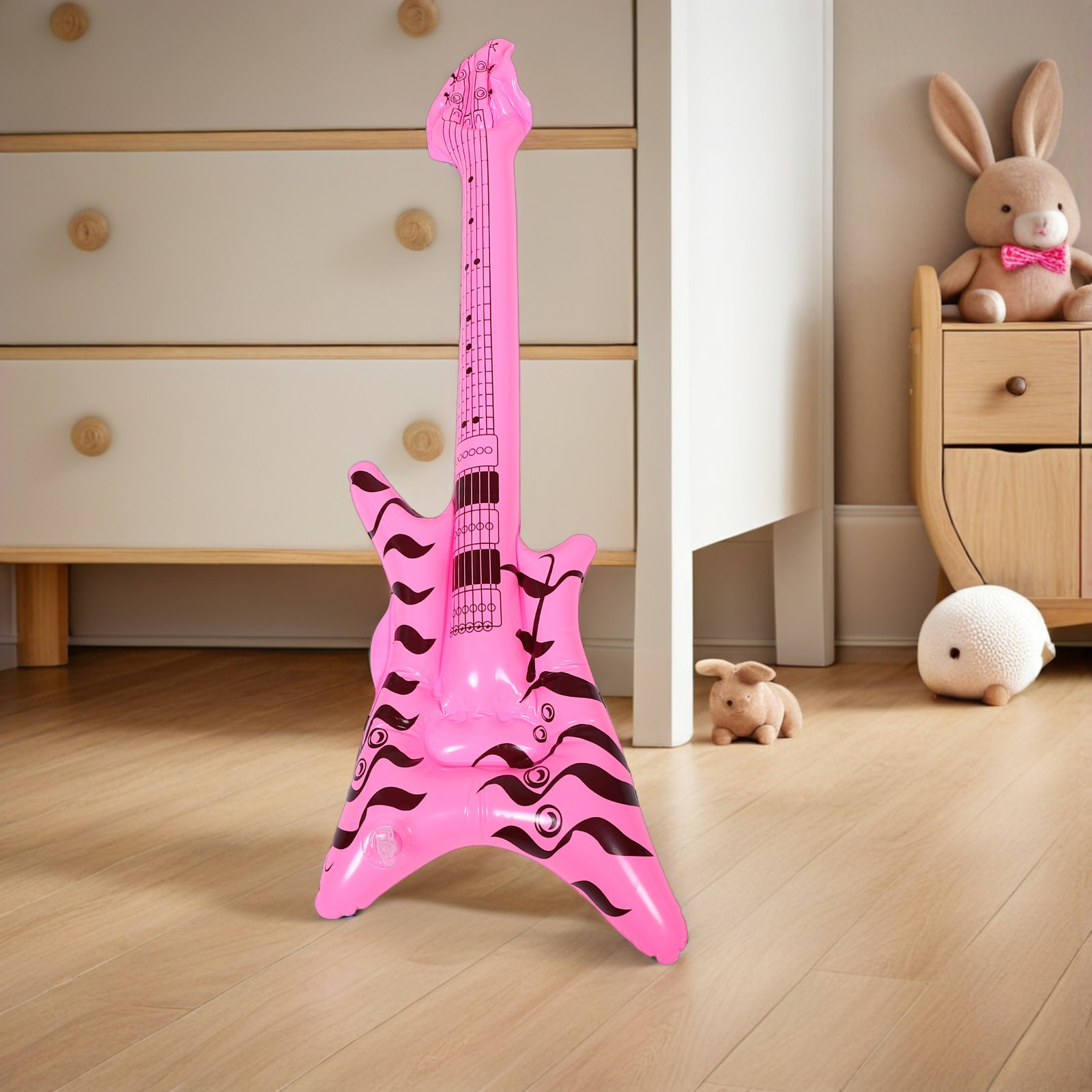 Musical Instrument Blow - Nadmuchiwana gitara rock and roll, rekwizyt