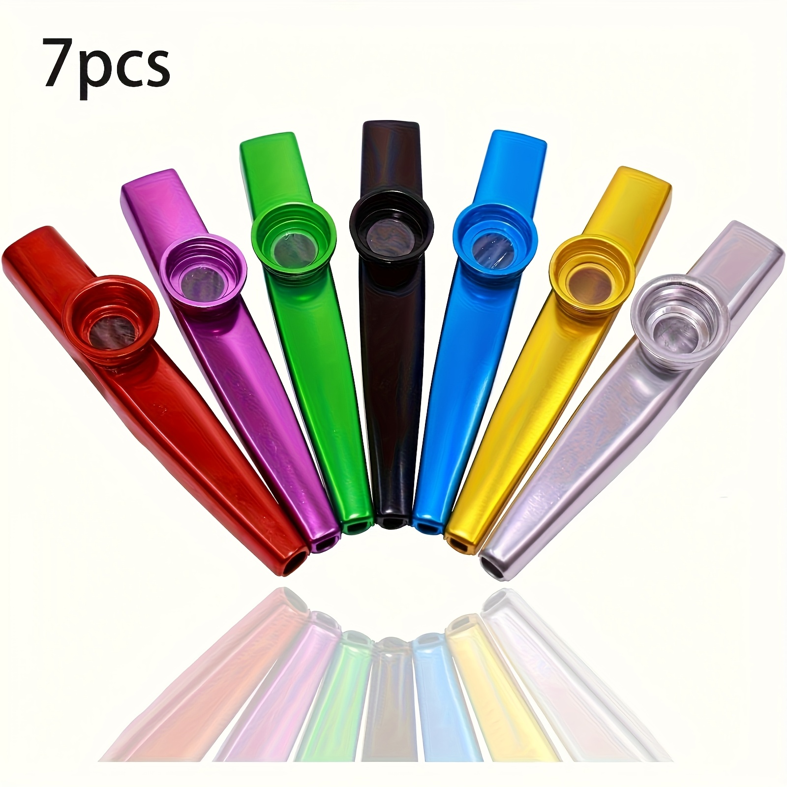 7 szt. Metalowe Kazoo Prosty D – Musical Instrument Note recenzja i cena