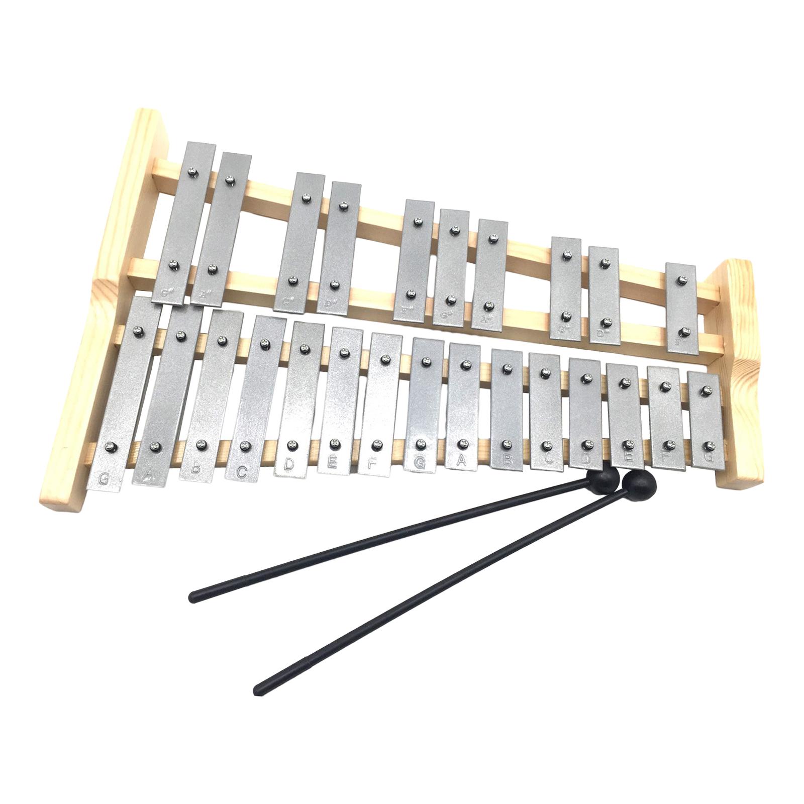 25 Dźwięków Metalowe Klawisze  – Musical Instrument Xylophone recenzja i cena